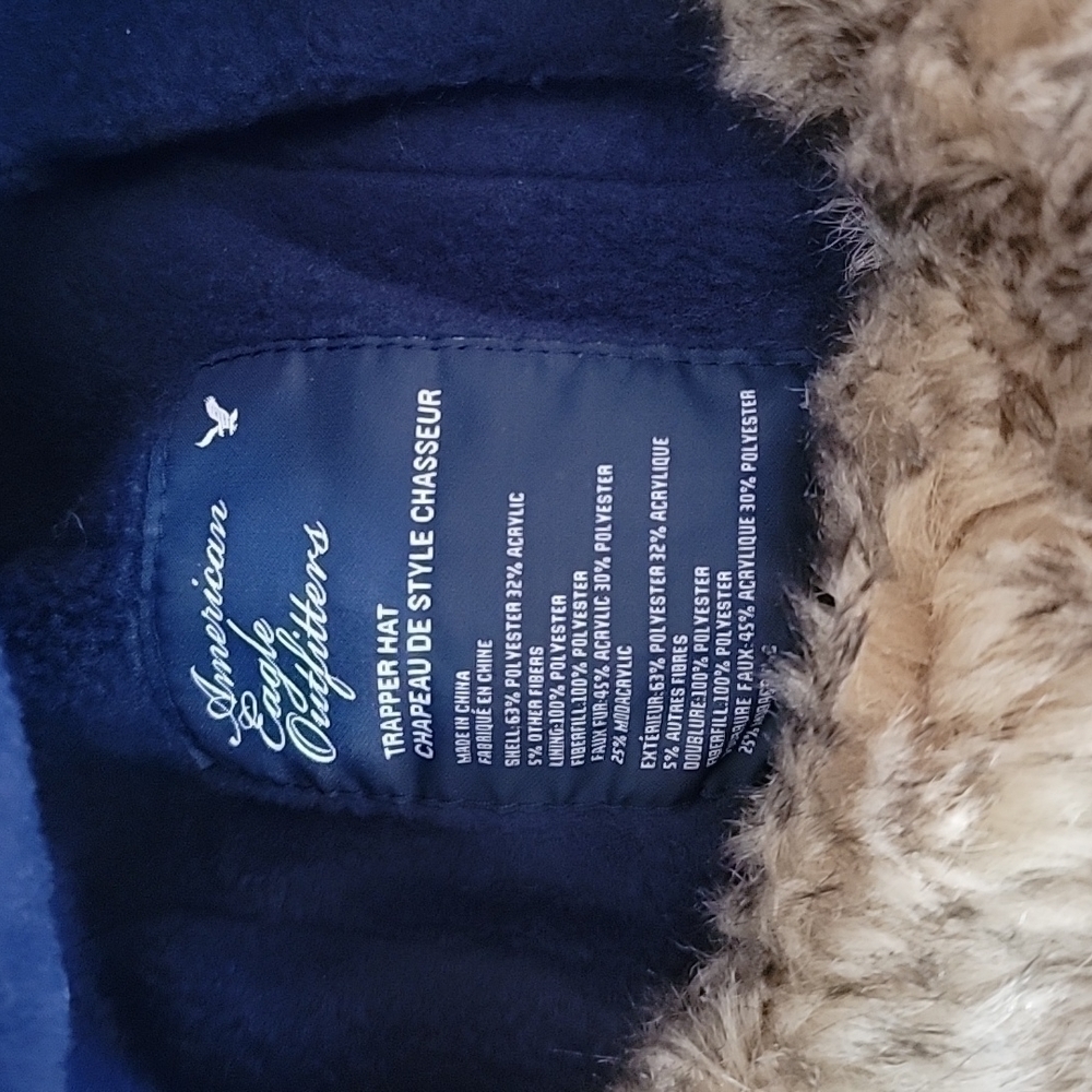 american Eagle Trapper Hat - Picture 3 of 3